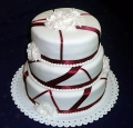 Torta Svaobná- stuhy