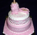 Torta Krstinová, bábätko