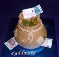 Torta Mešec peňazí