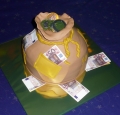 Torta Mešec peňazí