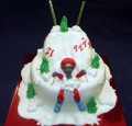 Torta Lyžiarka na svahu