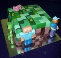 Torta Minecraft