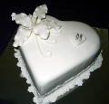 Torta Svadobné srdce