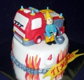 Torta Hasičské auto