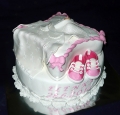 Torta Krstinová torta dievča