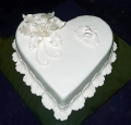 Torta Svadobné srdce