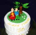 Torta Zlatá svadba