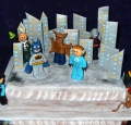 Torta Lego postavičky