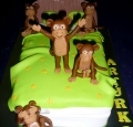 Torta Opice v posteli