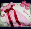 Torta Ružové šaty