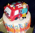 Torta Požiarník Sam