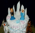 Torta Frozen 3D