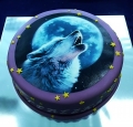Torta Vlk s obrázkom