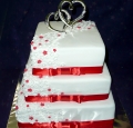Torta Štvorcová svadobná