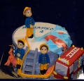 Torta Požiarník Sam