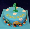 Torta Torta s autíčkom