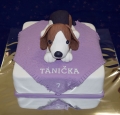 Torta Psík na torte