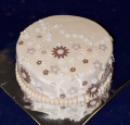 Torta Retro kvietkovaná