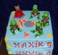 Torta Ninja korytnačky