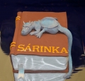Torta Kniha s drakom