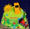 Torta Torta s vláčikom