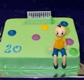 Torta Futbalová bránka