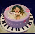 Torta Violeta s obrázkom