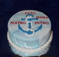 Torta Torta s kotvou