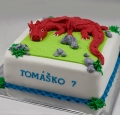 Torta Drak na torte