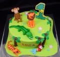 Torta Torta so zvieratkami