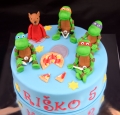 Torta Korytnačky Ninja
