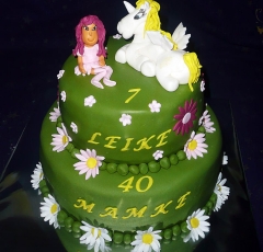 Koník na torte