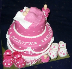 Torta na krstiny