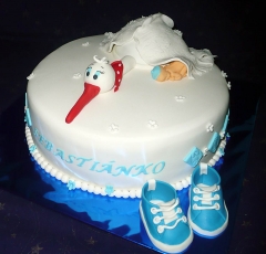 Torta na krstiny