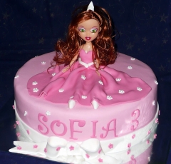 Torta Bárbie