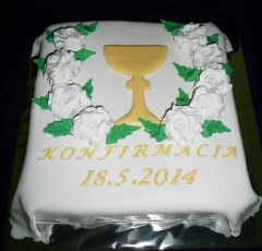 Torta na konfirmáciu
