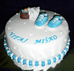 Torta na krstiny