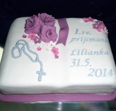 Torta na 1 sv. prijímanie