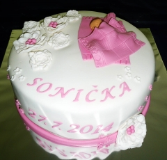 Torta na krstiny