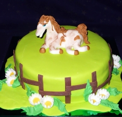 Kôň na torte