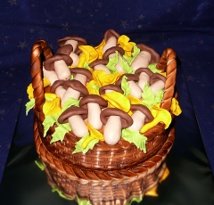 Torta hríby