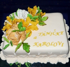 Torta s kvetmi