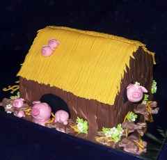Prasiatká na torte
