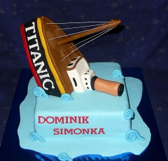 Titanic na torte