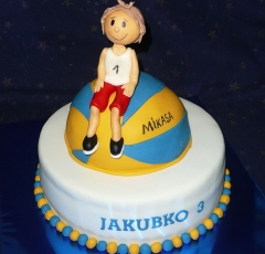Basketbalová torta