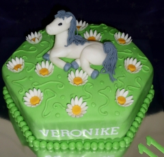Koník na torte