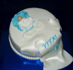 Torta na krstiny