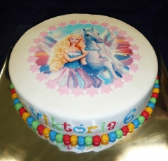 Torta barbie