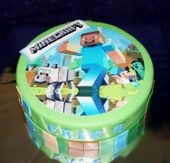 Torta Minecraft