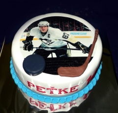 Hokejista na torte